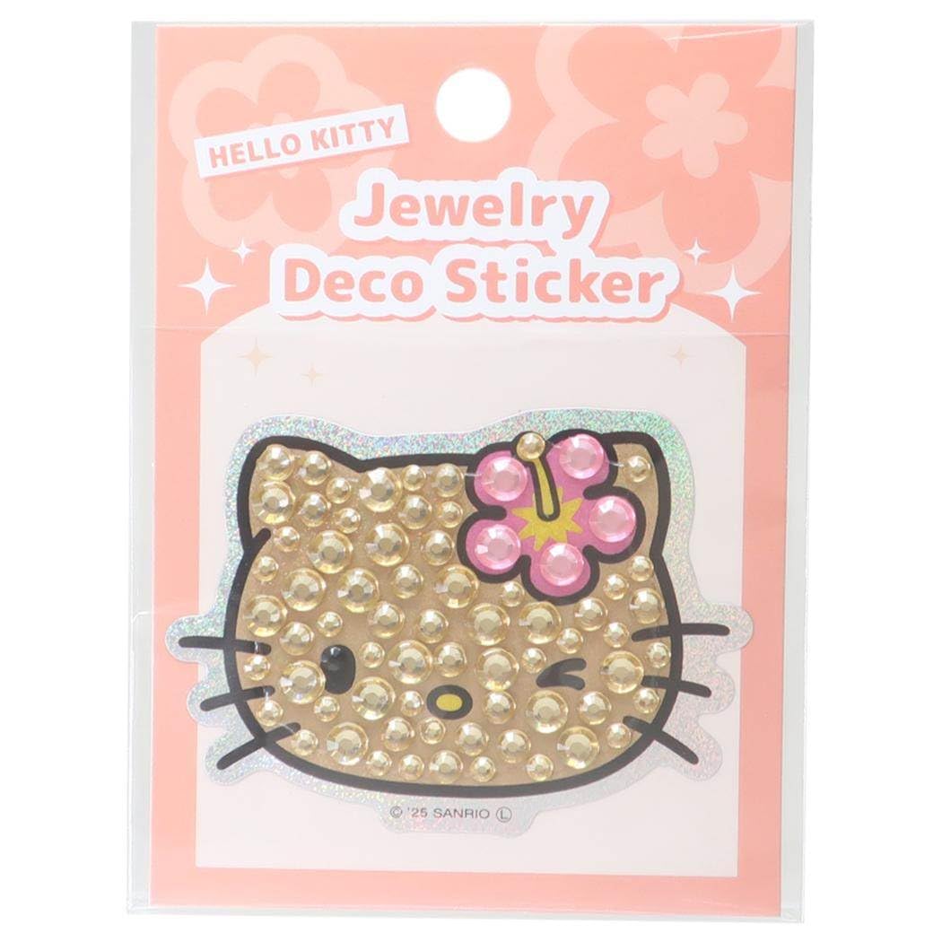 Amazon.co.jp: ハローキティ[ダイカットシール]ジュエリーデコ